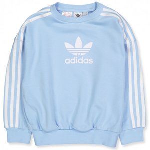 Adidas Originals Light Blue Trefoil Logo Sweatshirt